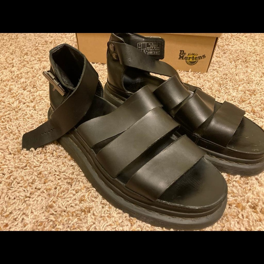 Dr. Martens sandals. Excellent condition!